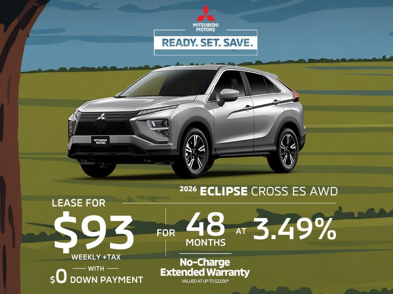 2026 Mitsubishi Eclipse Cross — ES S-AWC vehicle special