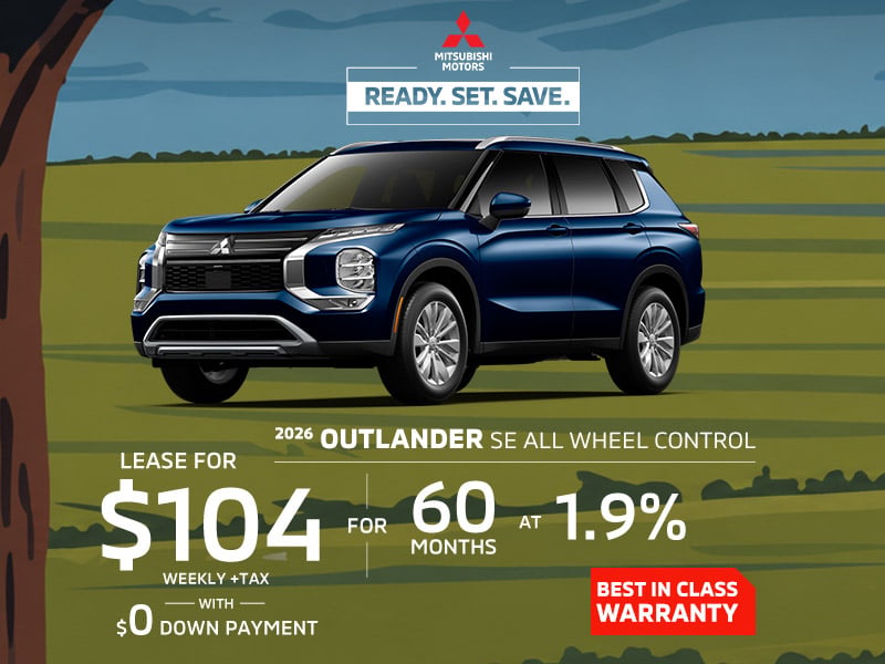 2026 Mitsubishi Outlander — SE S-AWC vehicle special
