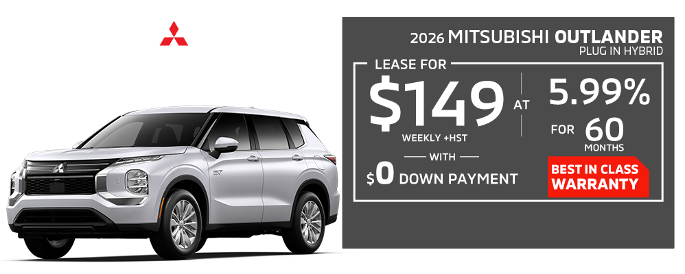 GREAT CLEAR OUT EVENT: Outlander Plug in Hybrid