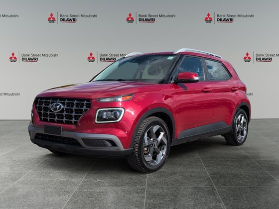 FIERY RED 2020 Hyundai Venue Ultimate w/Black Interior