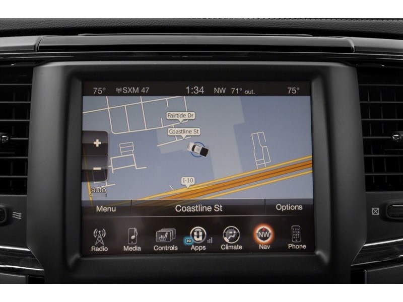 2018 RAM 1500 Sport 4x4 Crew Cab 5'7" Box *Ltd Avail* Interior Shot 8