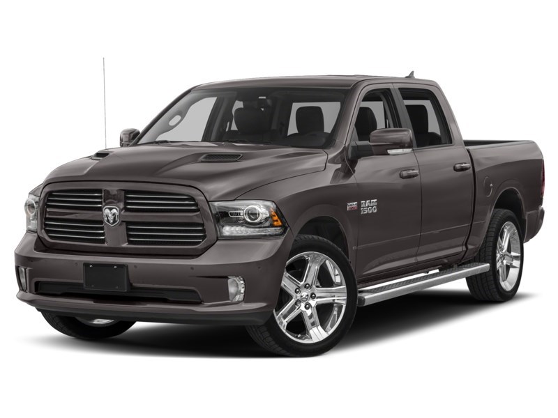 2018 RAM 1500 Sport 4x4 Crew Cab 5'7" Box *Ltd Avail* Granite Crystal Metallic  Shot 4