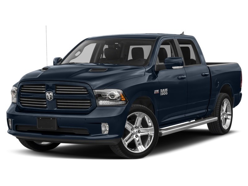 2018 RAM 1500 Sport 4x4 Crew Cab 5'7" Box *Ltd Avail* True Blue Pearl  Shot 13