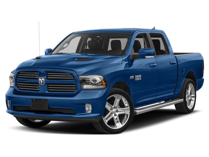 2018 RAM 1500 Sport 4x4 Crew Cab 5'7" Box *Ltd Avail* Blue Streak Pearl  Shot 19