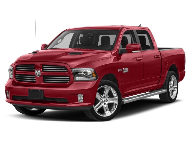 2018 RAM 1500 Sport 4x4 Crew Cab 5'7" Box *Ltd Avail* Flame Red  Shot 25