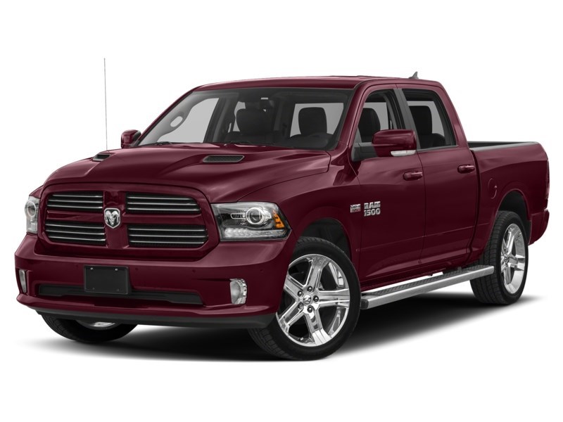2018 RAM 1500 Sport 4x4 Crew Cab 5'7" Box *Ltd Avail* Red Pearl  Shot 34