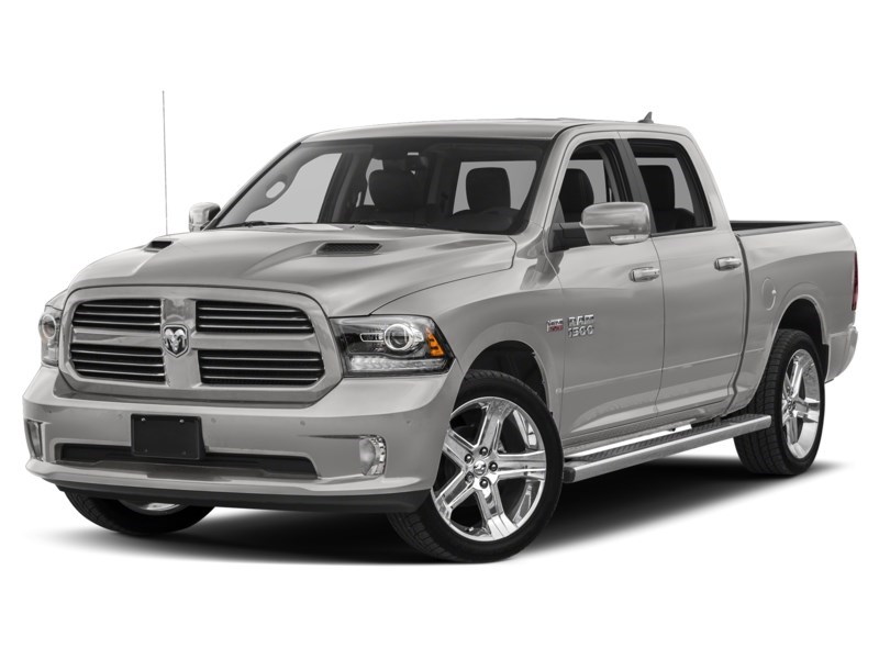 2018 RAM 1500 Sport 4x4 Crew Cab 5'7" Box *Ltd Avail* Bright Silver Metallic  Shot 37