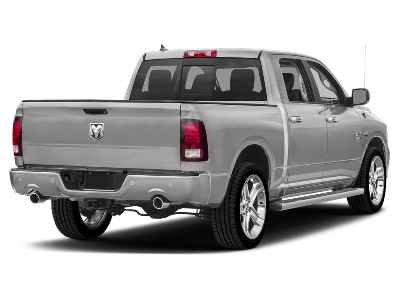 2018 RAM 1500 Sport 4x4 Crew Cab 5'7" Box *Ltd Avail* Bright Silver Metallic  Shot 42