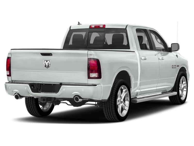 2018 RAM 1500 Sport 4x4 Crew Cab 5'7" Box *Ltd Avail* Bright White  Shot 48