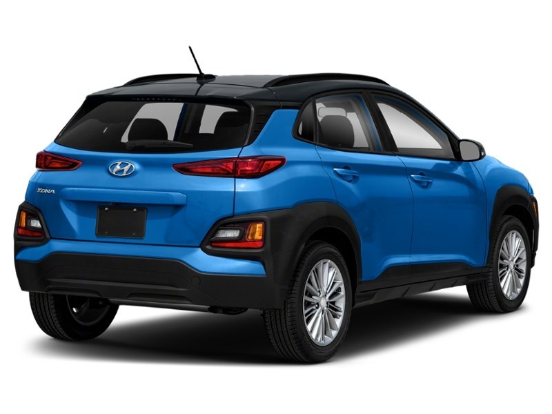 Blue Lagoon w/Grey Roof 2018 Hyundai Kona 1.6T Trend AWD exterior