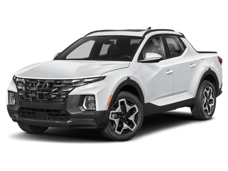 Ice White Solid 2022 Hyundai Santa Cruz Ultimate AWD exterior