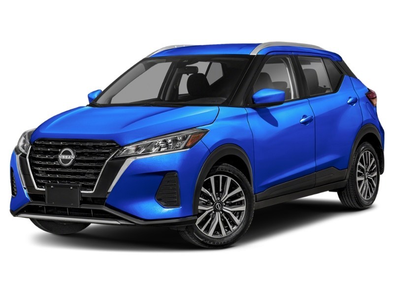 Electric Blue Metallic 2024 Nissan Kicks SV FWD exterior