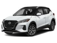 Aspen White TriCoat/Super Black 2024 Nissan Kicks SV FWD exterior