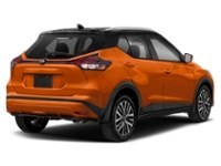 Monarch Orange Metallic/Super Black 2024 Nissan Kicks SV FWD exterior