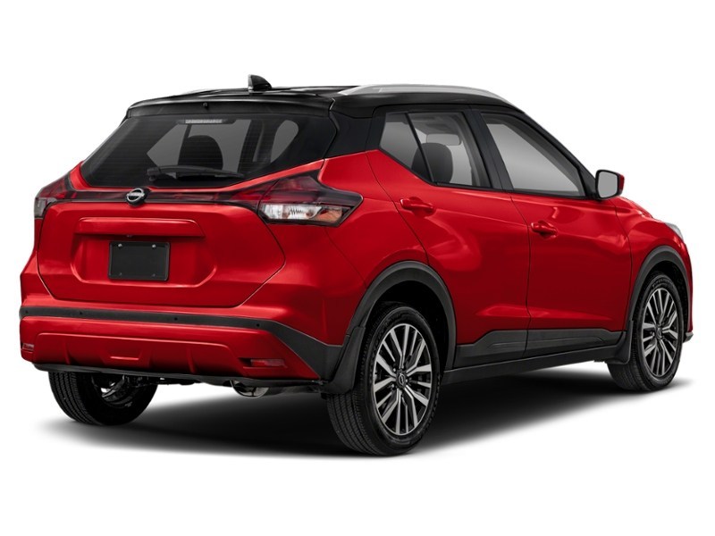 Scarlet Ember Tintcoat/Super Black 2024 Nissan Kicks SV FWD exterior